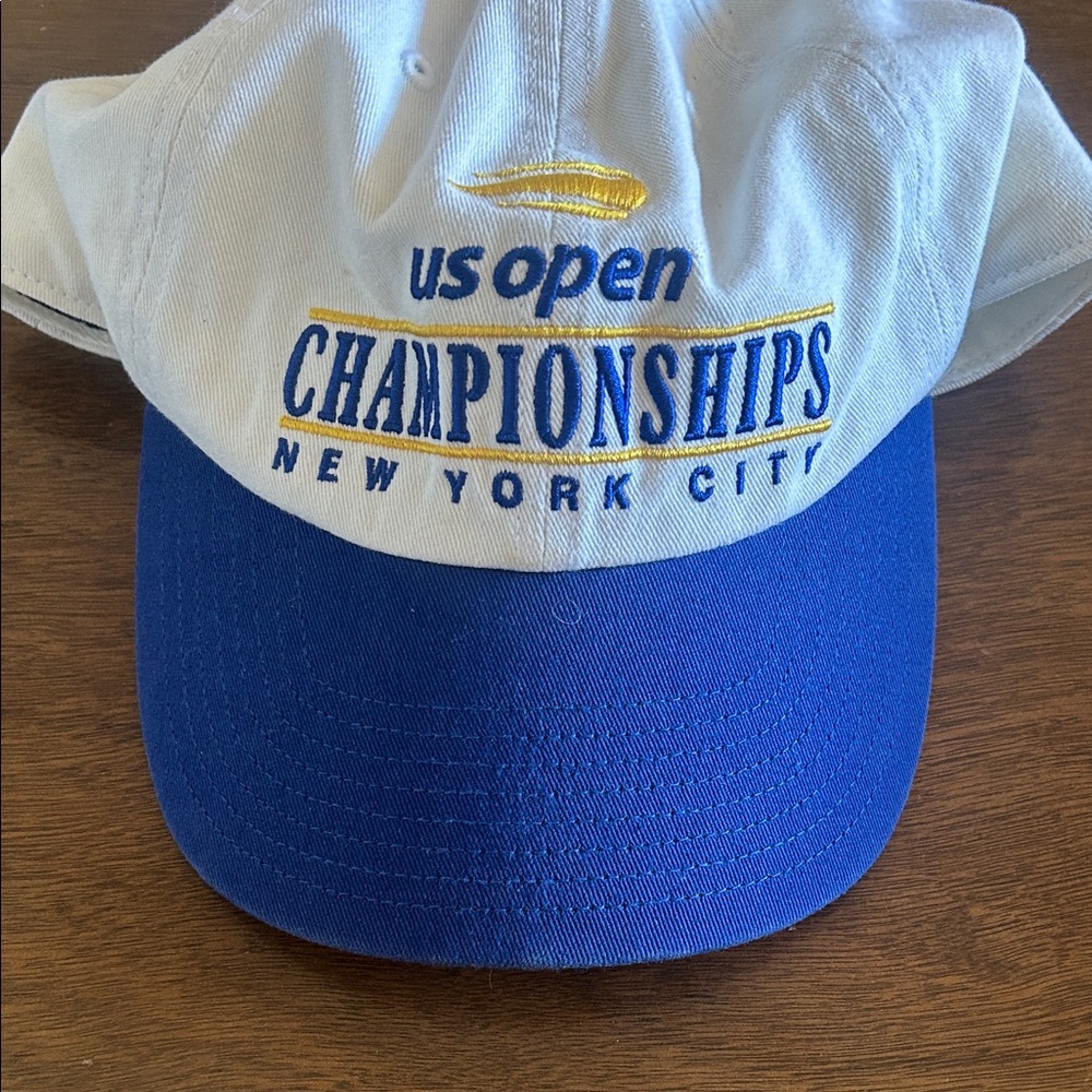 US Open Championships Blue and White Cap NWT
